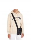 TOMMY HILFIGER vīriešu melna soma Corporate mini crossover