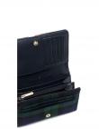 TOMMY HILFIGER sieviešu melns maks EMBLEM MED WALLET BLACKWATCH