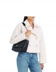 TOMMY HILFIGER sieviešu zila soma Timeless flap crossover