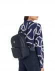 TOMMY HILFIGER sieviešu zila mugursoma Emblem backpack
