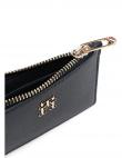 TOMMY HILFIGER sieviešu zils maks TH CASUAL SLIM WALLET W ZIP