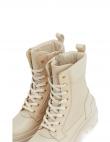 TOMMY HILFIGER sieviešu gaiši ikdienas apavi LACE UP ZIP BOOT MONOGRAM