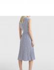 Tommy Hilfiger sieviešu zila kleita PLEATED ITHAKA MIDI SKIRT