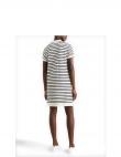 Tommy Hilfiger sieviešu balta kleita RELAXED LYOCELL POLO dress