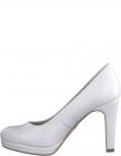 Tamaris sieviešu balti eleganti augstpapēžu apavi PUMPS