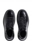 CALVIN KLEIN vīriešu melni zābaki Lace up boot