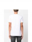 CALVIN KLEIN JEANS vīriešu balts T-krekls Logo tab tee