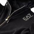 EA7 sieviešu melns džemperis Sweatshirt