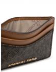 MICHAEL KORS sieviešu brūns maks Card holder