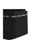 TOMMY JEANS vīriešu melna mugursoma Essential rolltop backpack