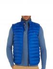 TOMMY HILFIGER vīriešu zila pufīga veste Packable recycled vest