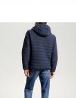 TOMMY HILFIGER vīriešu zila jaka ar kapuci Gmd padded hooded jacket