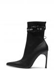 VERSACE JEANS CUTURE sieviešu melni zābaki Sadie booties