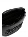 VERSACE JEANS CUTURE vīriešu melna jostas soma Tactile logo marsupio belt bag