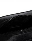 VERSACE JEANS CUTURE melna vīriešu rokassomiņa Tactile logo   crossbody