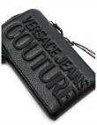 VERSACE JEANS CUTURE vīriešu melna plecu soma Tactile logo  mini bag