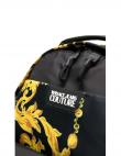 VERSACE JEANS CUTURE vīriešu melna mugursoma Iconic printed logozaino backpack