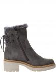 TAMARIS sieviešu pelēki zābaki BOOTIES