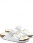 BIRKENSTOCK čības vīriešiem - sievietēm, Balta, Arizona BF slippers