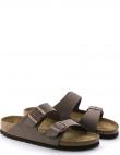 BIRKENSTOCK čības vīriešiem - sievietēm, Brūna, Arizona BFBC slippers