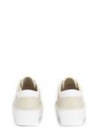 CALVIN KLEIN sieviešu brīvā laika apavi, Pelēka, Flatform cup lace up leisure