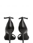 CALVIN KLEIN sandales sievietēm, Melna, Heel sandal 90