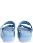 CALVIN KLEIN JEANS čības sievietēm, Zila, Flatform sandal webbing