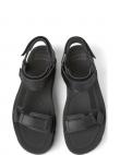 CAMPER sandales sievietēm, Melna, Lasted sandals