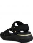 GEOX sandales sievietēm, Melna, Sorapis grip sandals