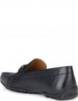GEOX mokasinai vyrams, Melna, Kosmopolis grip moccasins