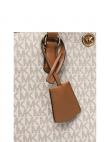 MICHAEL KORS rokassomiņa vīriešiem, Krēmīga/Smilšu, Medium satchel