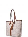 MICHAEL KORS rokassomiņa sievietēm, Krēmīga/Smilšu, Large ew open tote