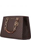 MICHAEL KORS rokassomiņa vīriešiem, Brūna, Medium satchel