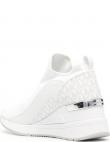 MICHAEL KORS sieviešu brīvā laika apavi, Balta, Spencer wedge trainer