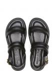MARC O'POLO sandales sievietēm, Melna, Äsa sandals