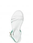 TOMMY HILFIGER sandales sievietēm, Krēmīga/Smilšu, Strap platform sandals