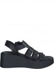 TAMARIS sandales sievietēm, Melna, Sandals