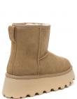 KEDDO apsildāmi zābaki sievietēm, Krēmīga/Smilšu, Booties