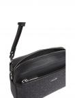 CALVIN KLEIN plecu soma sievietēm, Melna, Must conv camera bag