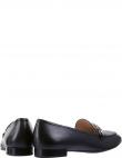 HOGL loafer stila apavi sievietēm, Melna, Close loafers