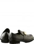 HOGL loafer stila apavi sievietēm, Melna, Alison loafers
