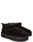 LA CONTE apsildāmi zābaki sievietēm, Melna, warm boots