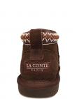 LA CONTE apsildāmi zābaki sievietēm, Brūna, warm boots