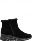 REMONTE zābaki sievietēm, Melna, Ladies mid height boots