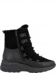 REMONTE zābaki sievietēm, Melna, Ladies mid height boots