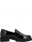 REMONTE loafer stila apavi sievietēm, Melna, Ladies shoes