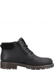RIEKER zābaki vīriešiem, Melna, Men's boots