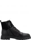 RIEKER zābaki vīriešiem, Melna, Men's boots
