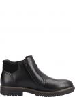 RIEKER zābaki vīriešiem, Melna, Men's boots