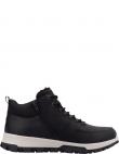 RIEKER zābaki vīriešiem, Melna, Mens short boots